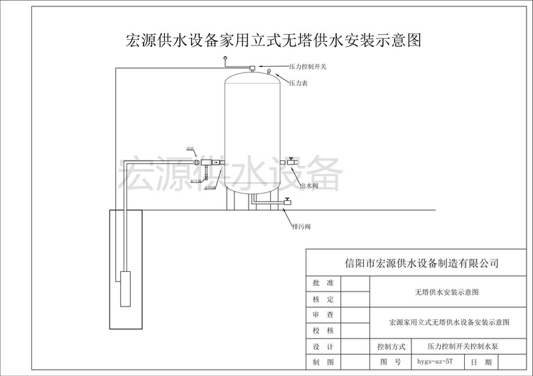 無(wú)塔供水器怎么安裝？